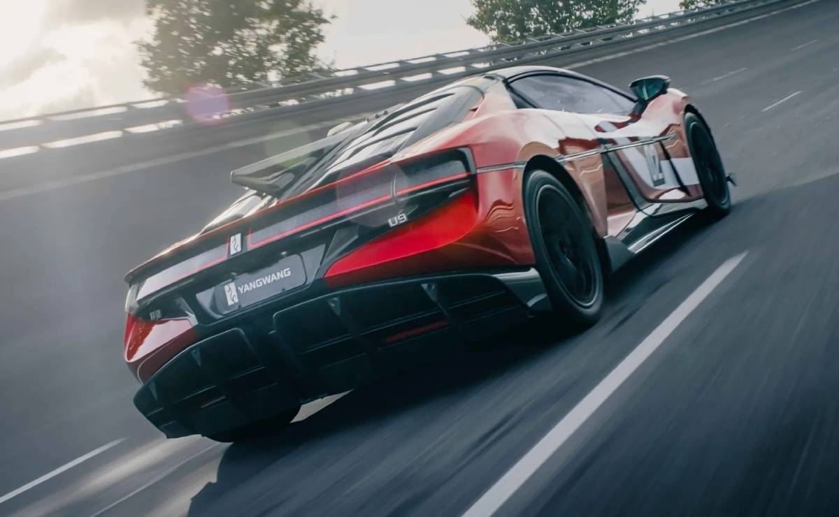 BYD YangWang U9: el hiperdeportivo chino que alcanzó 496 km/h Trasera BYD YangWang U9