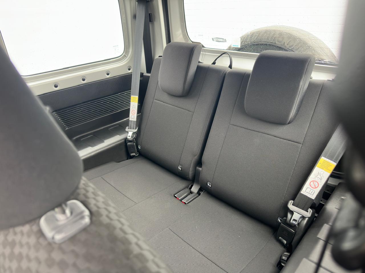 Suzuki Jimny plazas traseras