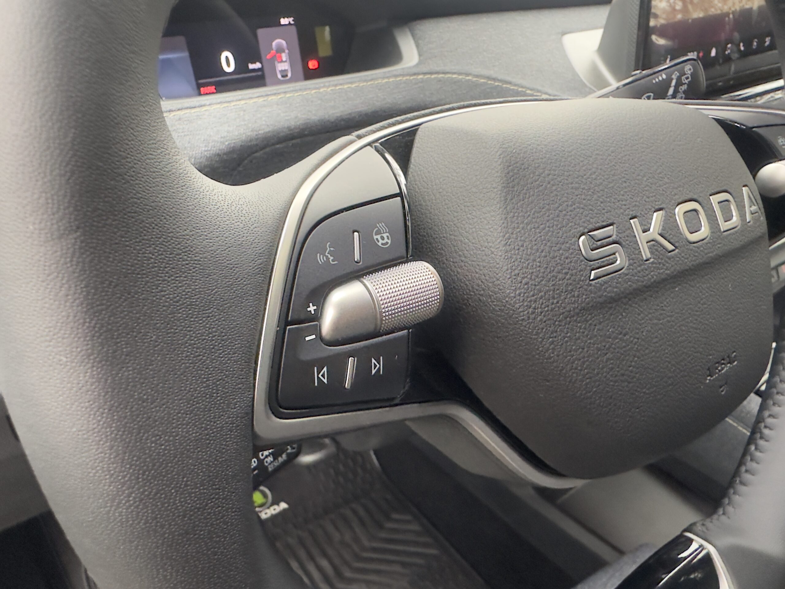 Parte trasera del Skoda Elroq