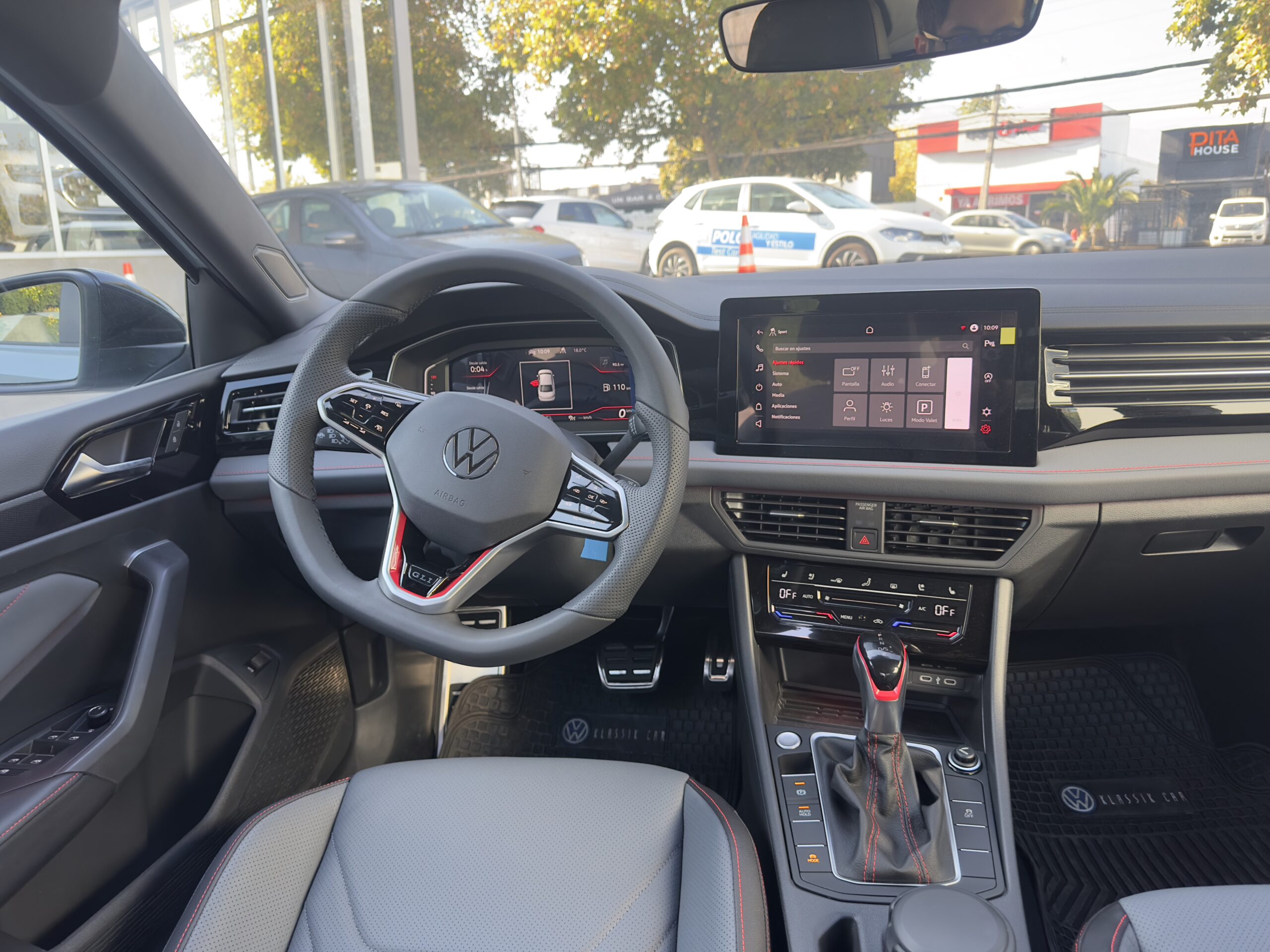 Puesto de conducción del Jetta GLI