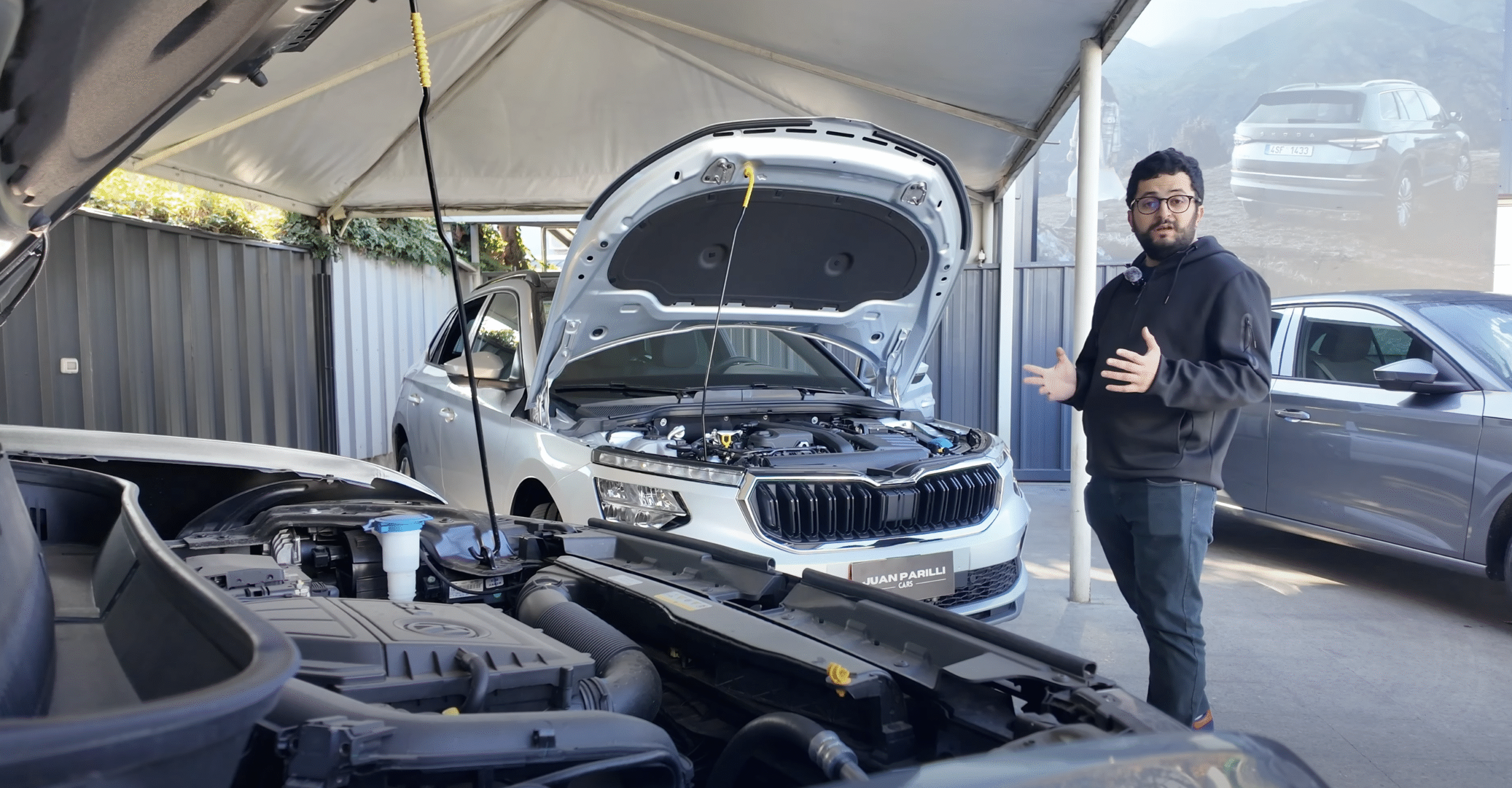 Gráfico de motorizaciones comparadas entre T-Cross y Kamiq