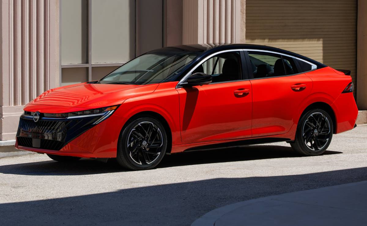 nuevo nissan sentra frente