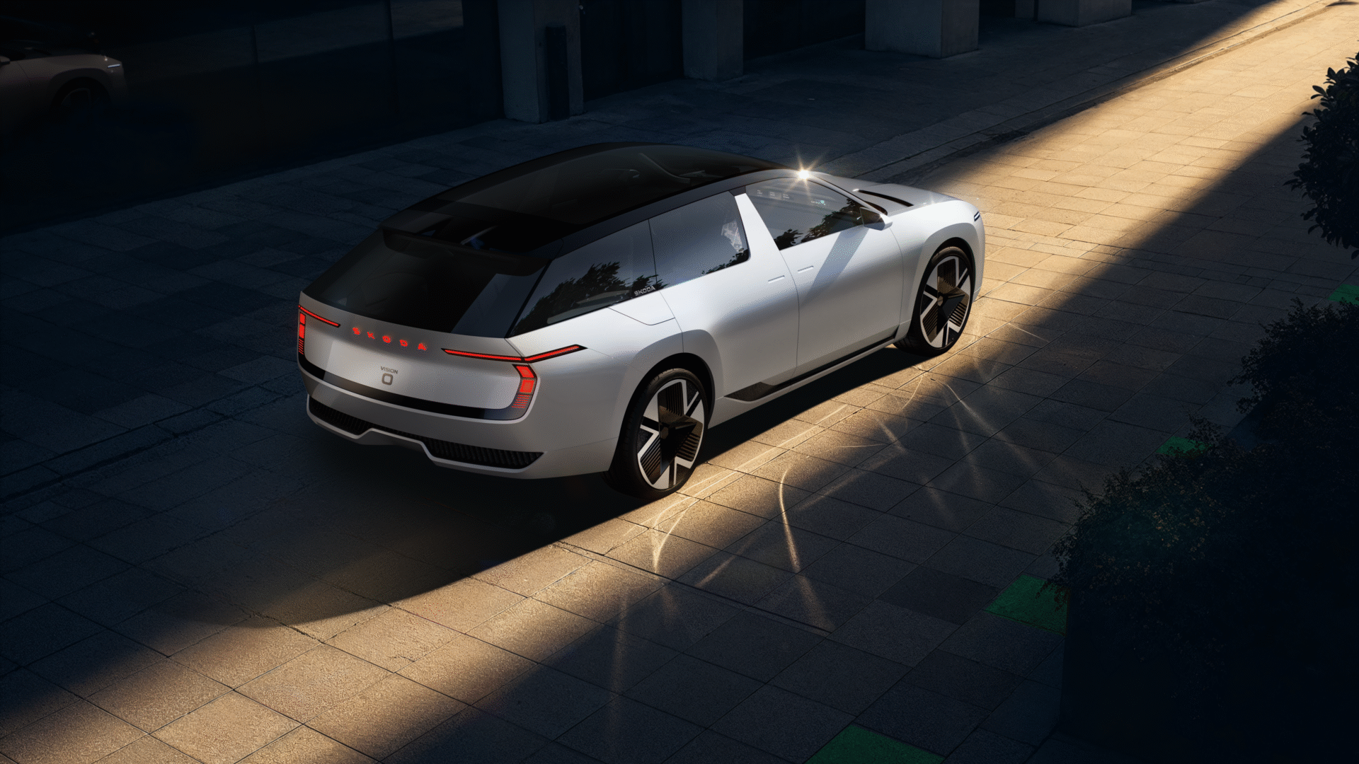 Skoda Vision O lateral principal