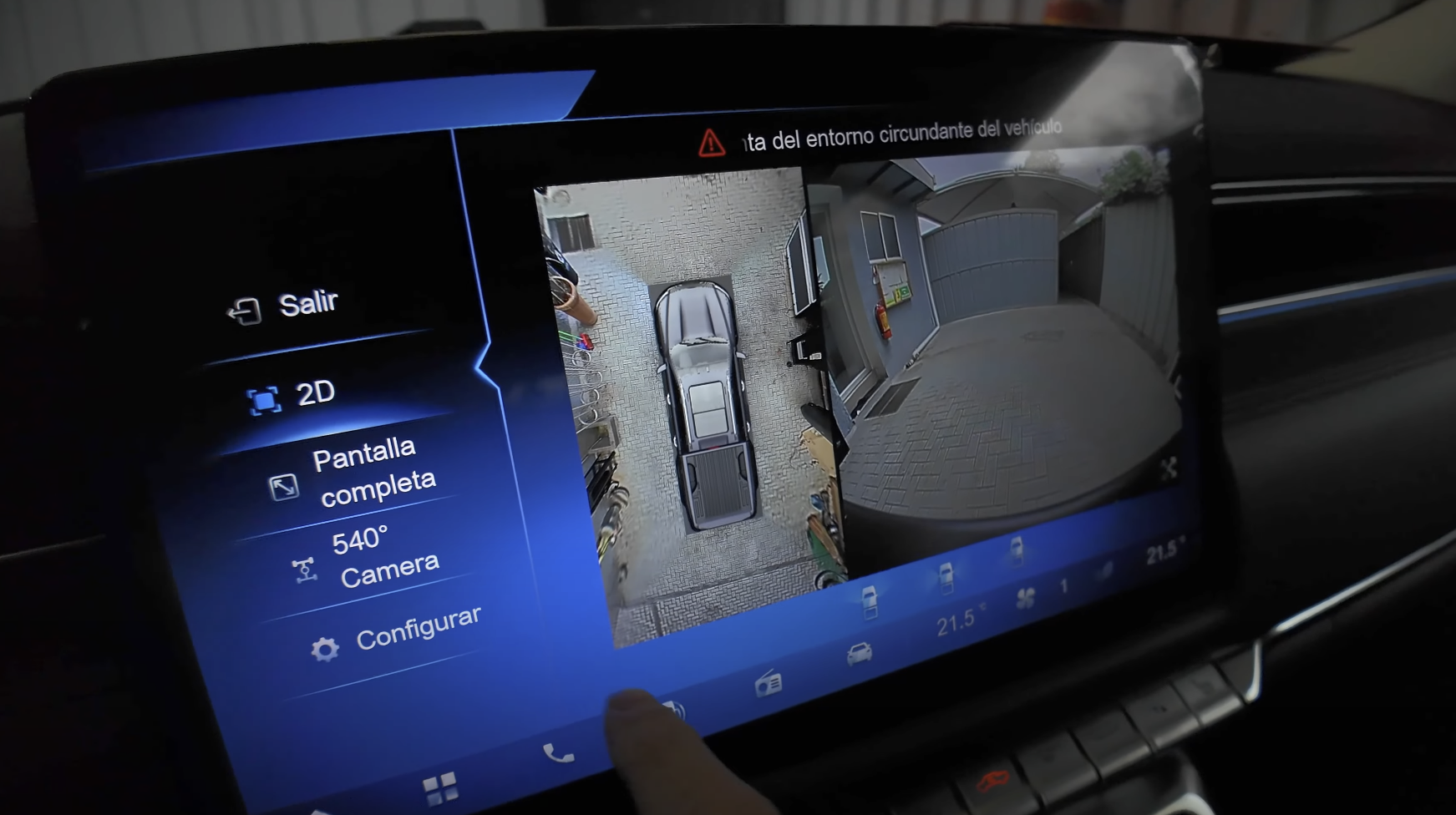 Cámara 360º de la Foton V7