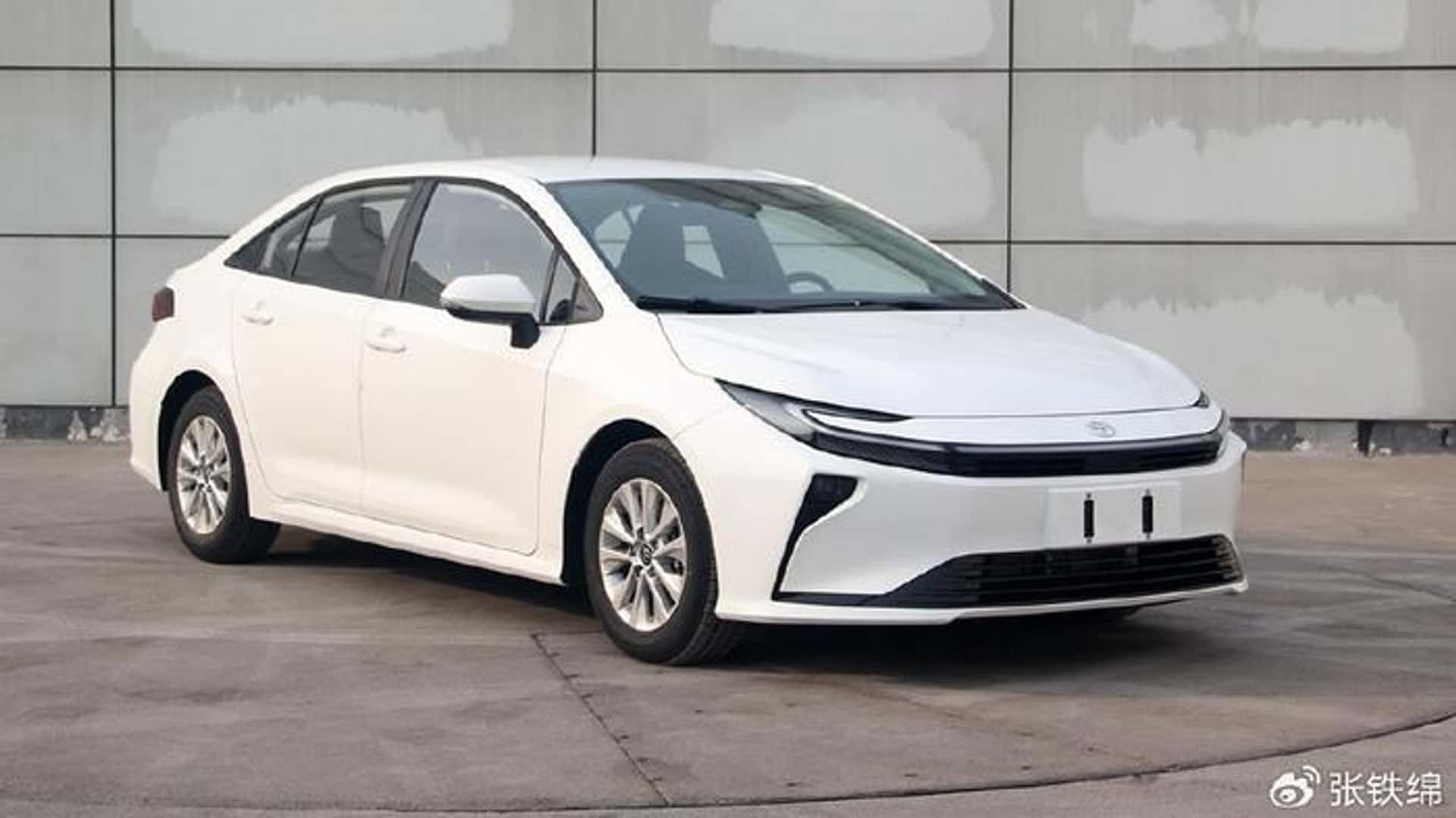 Toyota Corolla actualizado 2026, Asi seria! novo toyota corolla tem visual vazado na china (1)
