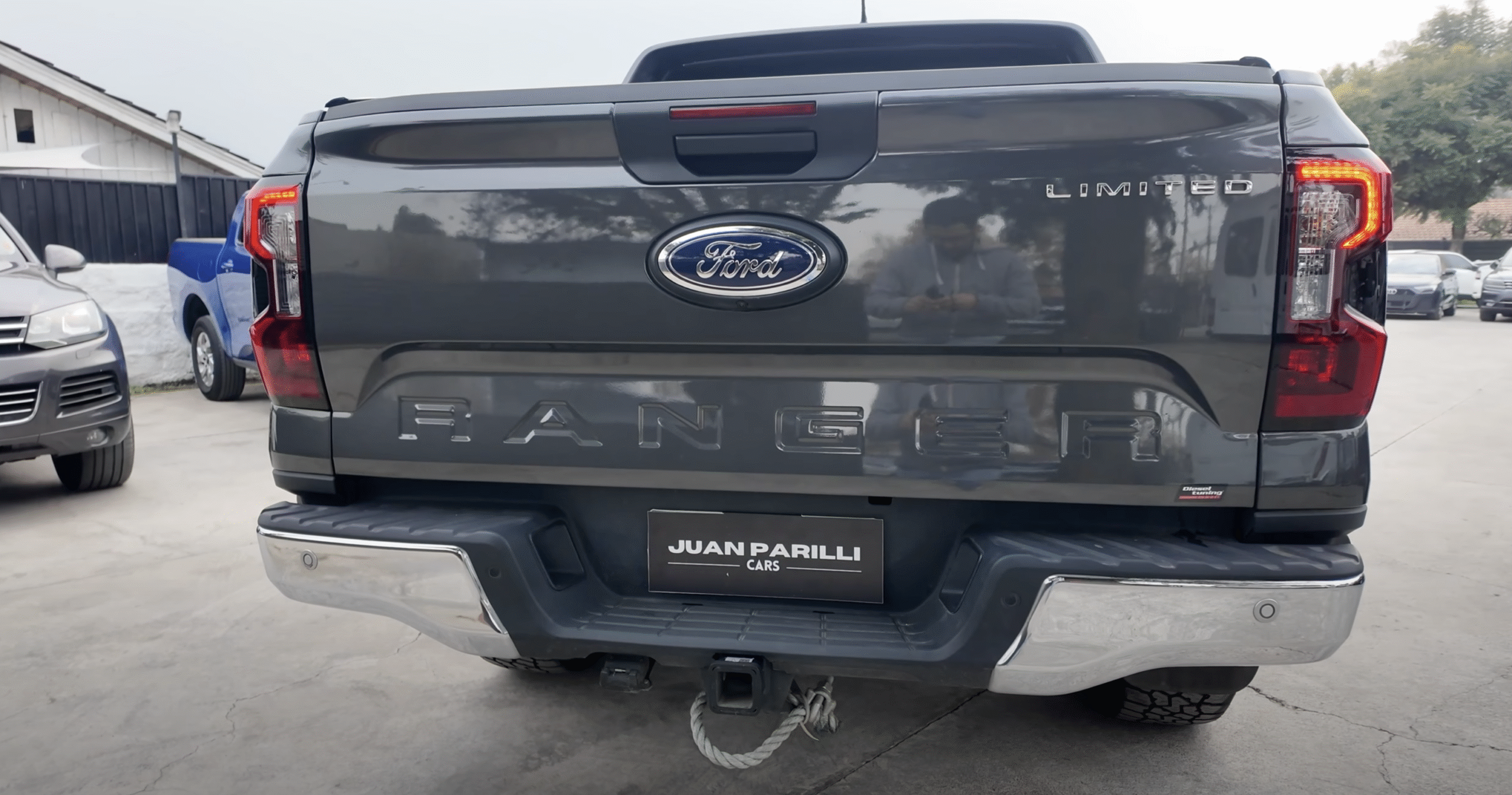 Zona trasera Ford Ranger