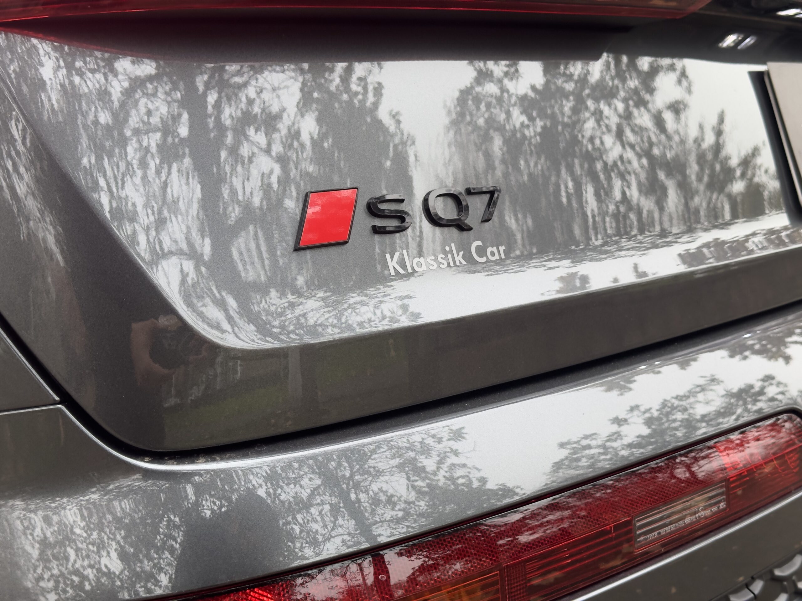 Zona trasera Audi SQ7