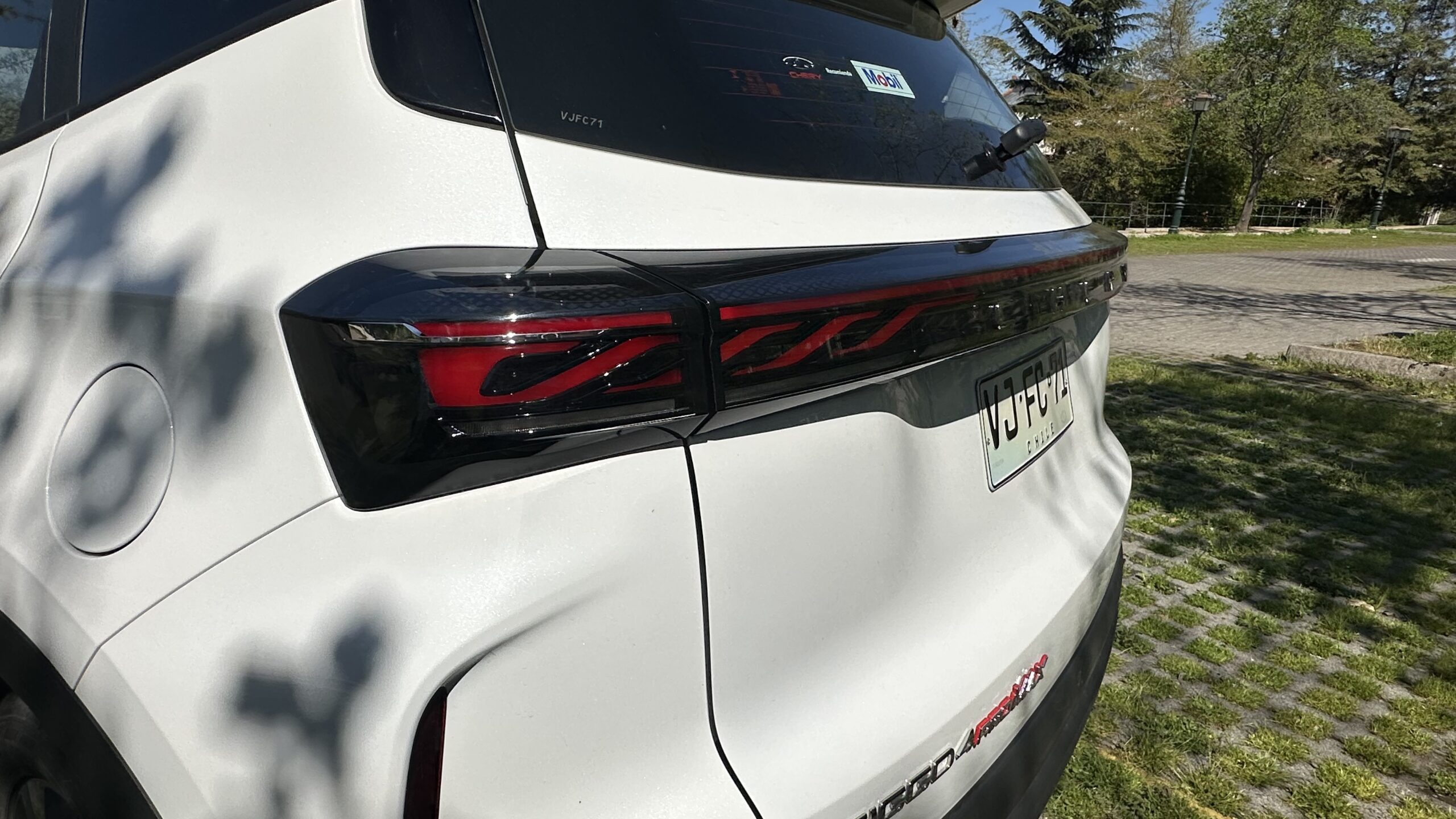 Chery Tiggo 4 Pro Max zona trasera exterior