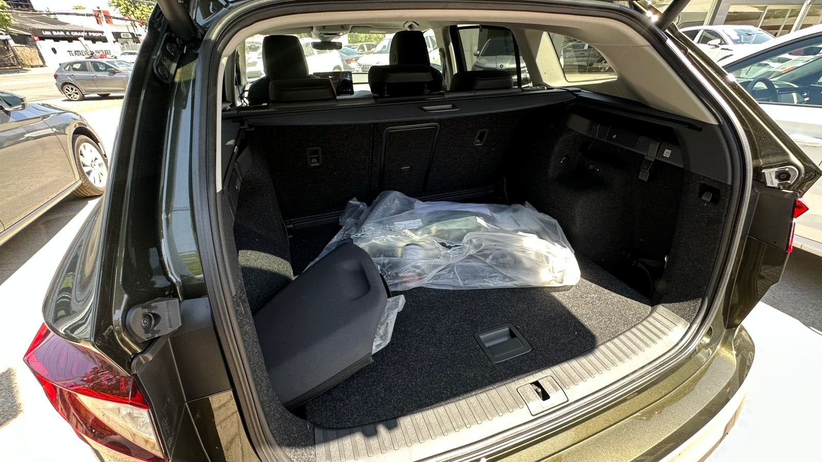 Maletero del Skoda Enyaq 85