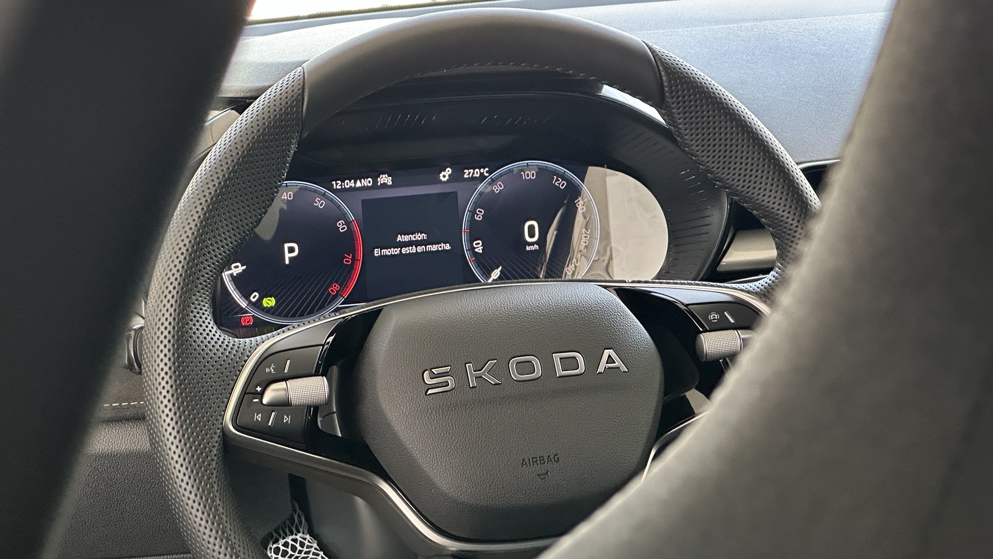 Tablero digital Skoda Fabia 2026