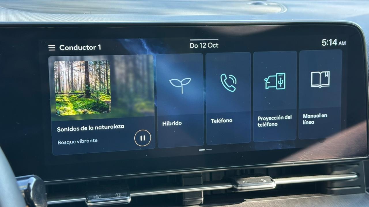 Sistema de infoentretenimiento 12.3 pulgadas de la Hyundai Kona
