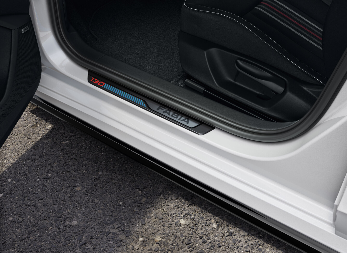 Moldura Del Skoda Fabia 130 Aniversarios