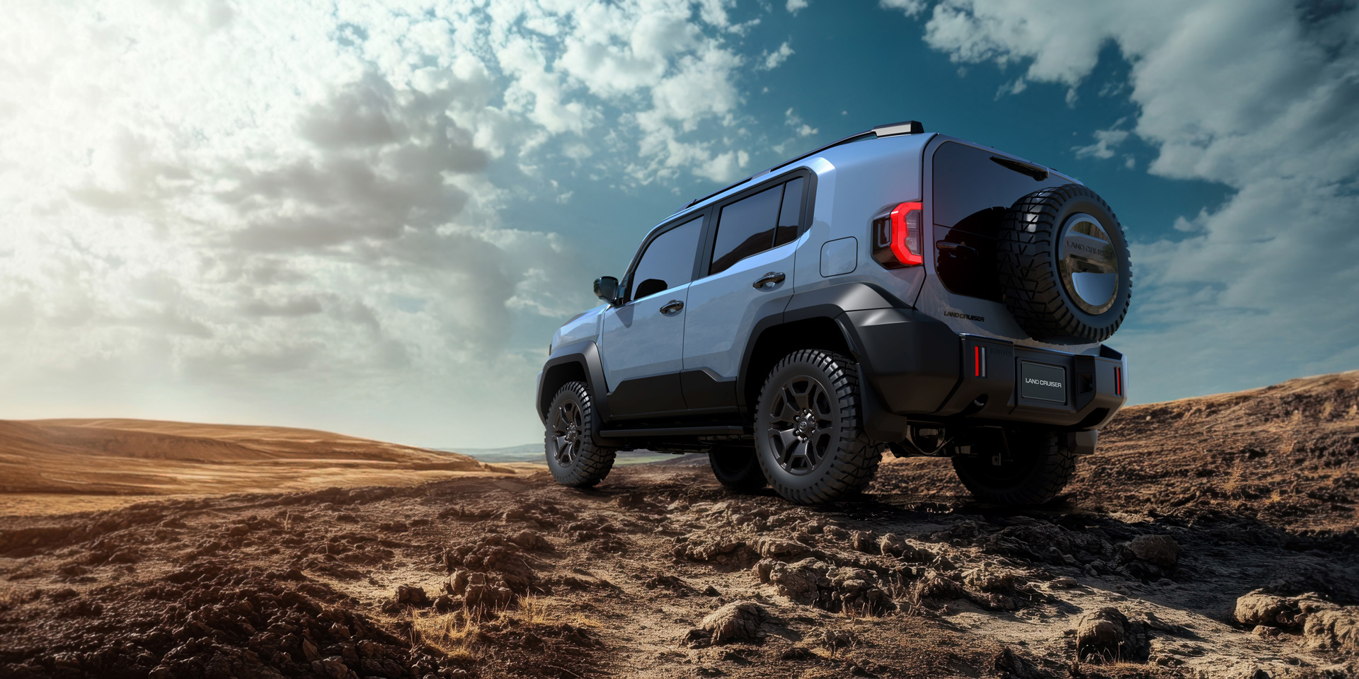 Land Cruiser FJ - vista trasera, prototipo