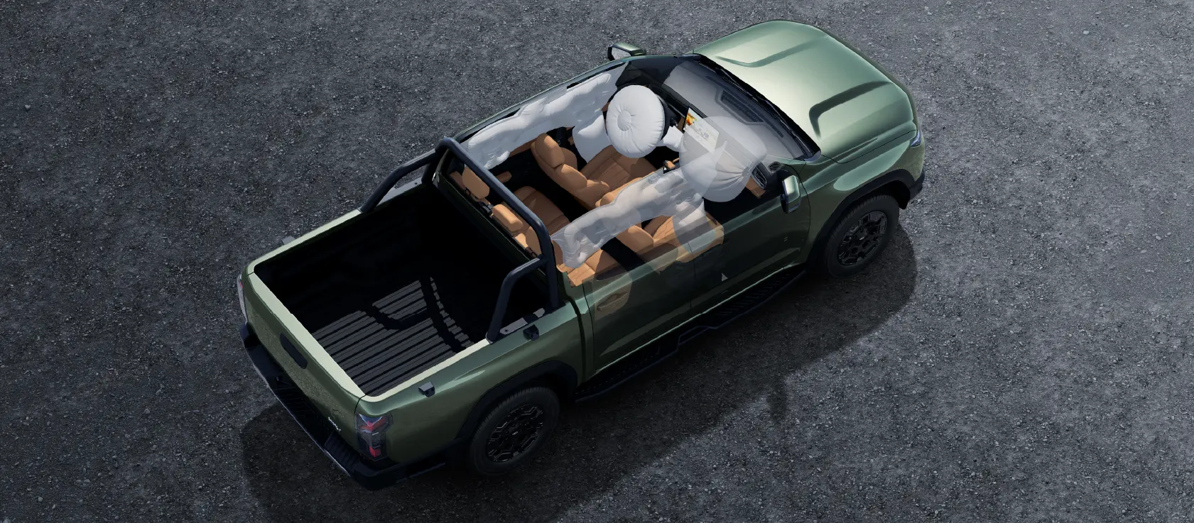 Chery Chile revela precios de la nueva Himla: desde $20.218.100 Equipamiento de seguridad de la Chery Himla