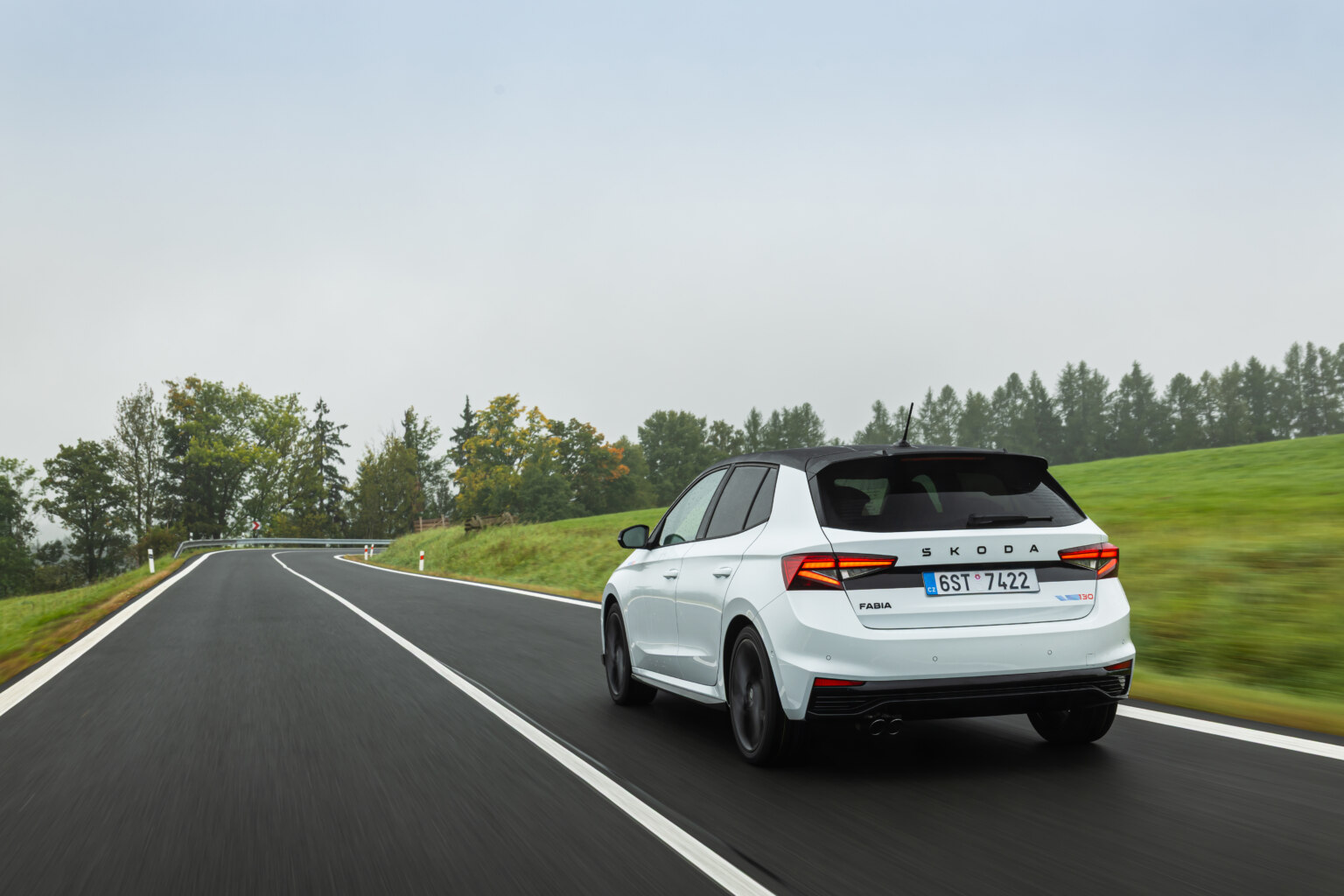 Zona De Atras Del Skoda Fabia 130 Aniversarios