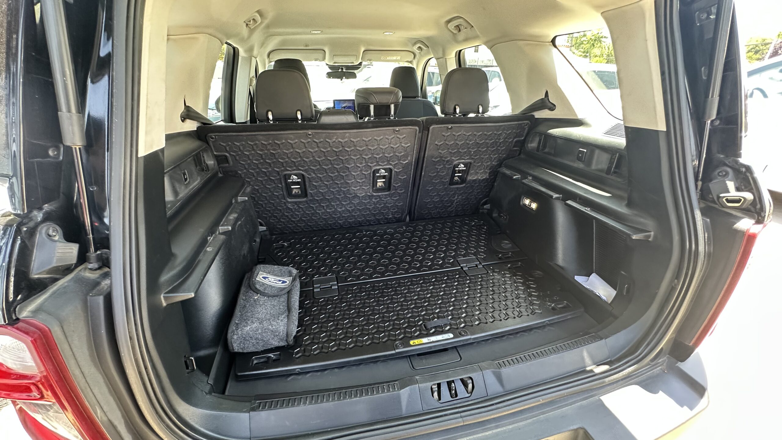 Maletero del Ford Bronco Sport con soluciones prácticas