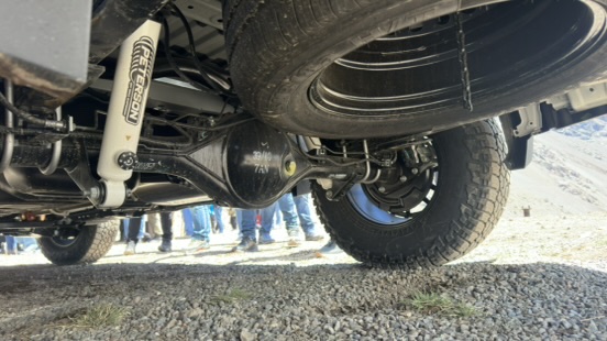 Suspensión trasera con resortes de la Chery Himla