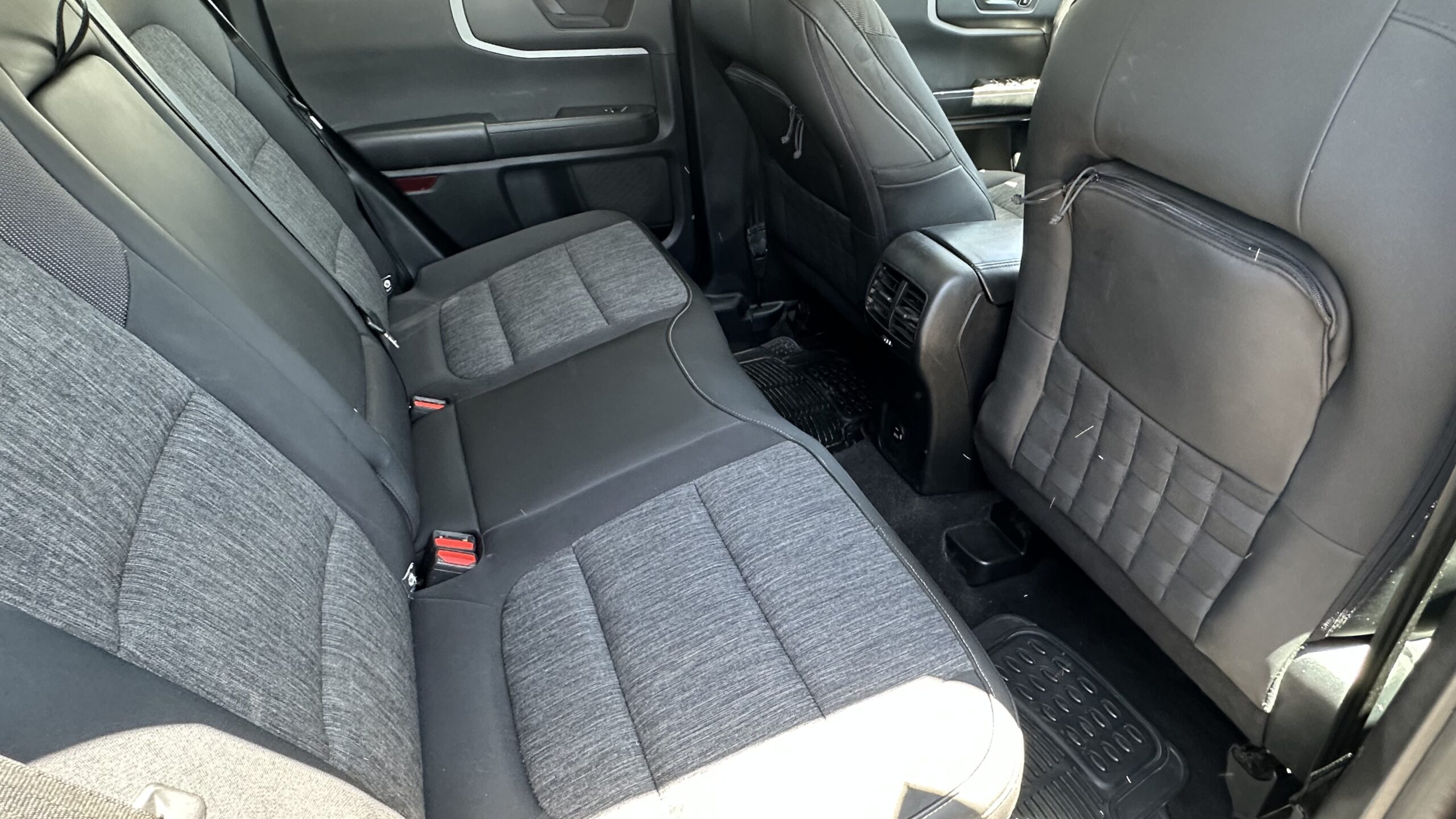 Plazas traseras del Ford Bronco Sport en Chile