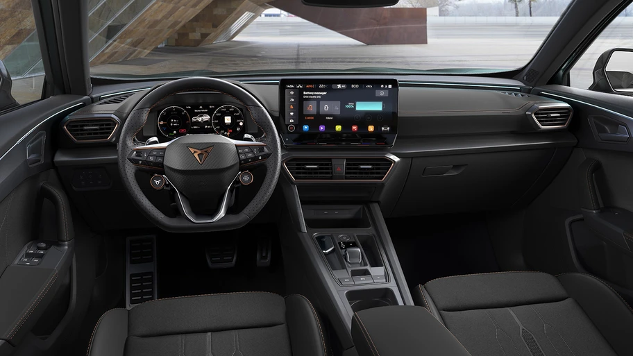 Interior del CUPRA Formentor PHEV