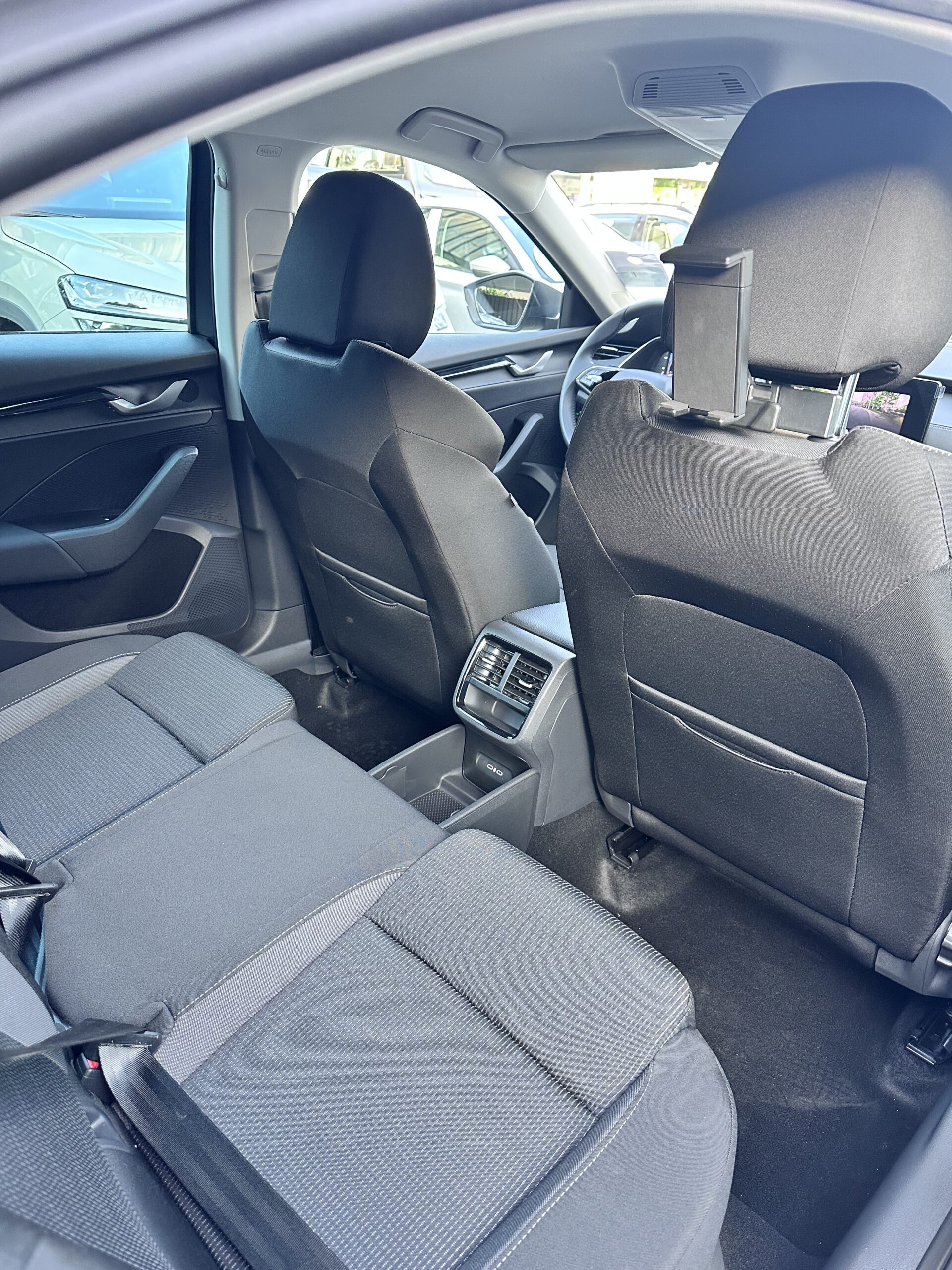 Plazas traseras del Skoda Octavia facelift 2026