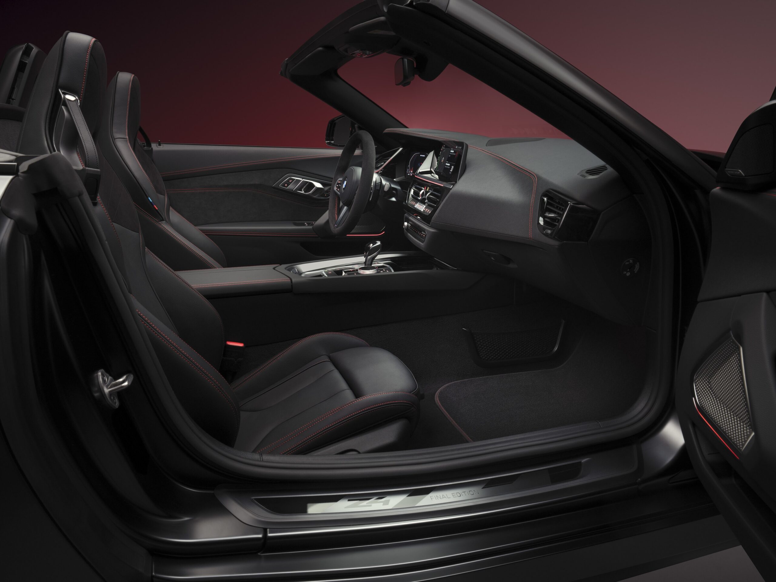 Zona delantera interior del BMW Z4 Final Edition