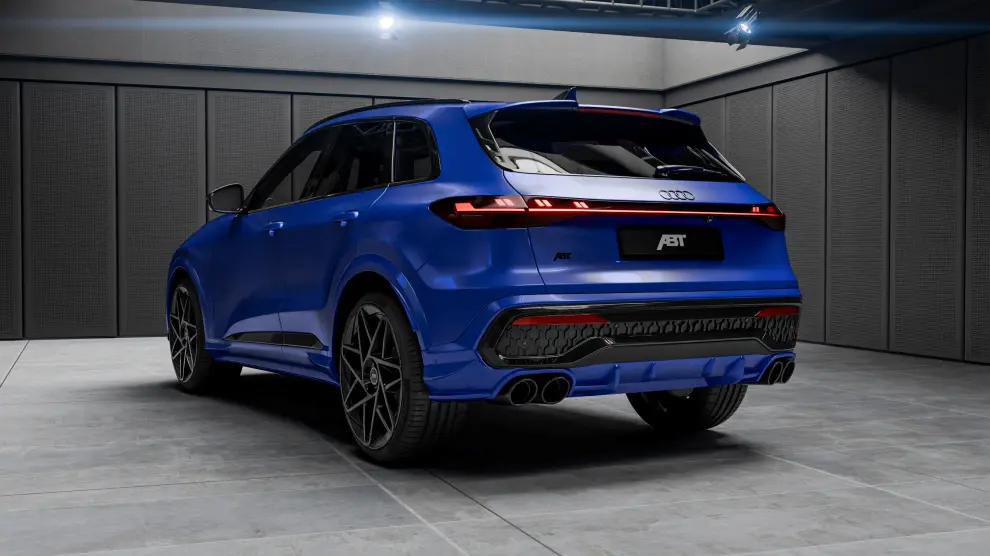 Audi SQ5 ABT: el SUV deportivo de más de 400 CV que Chile aún espera Zona trasera del Audi SQ5 preparado por ABT Sportsline