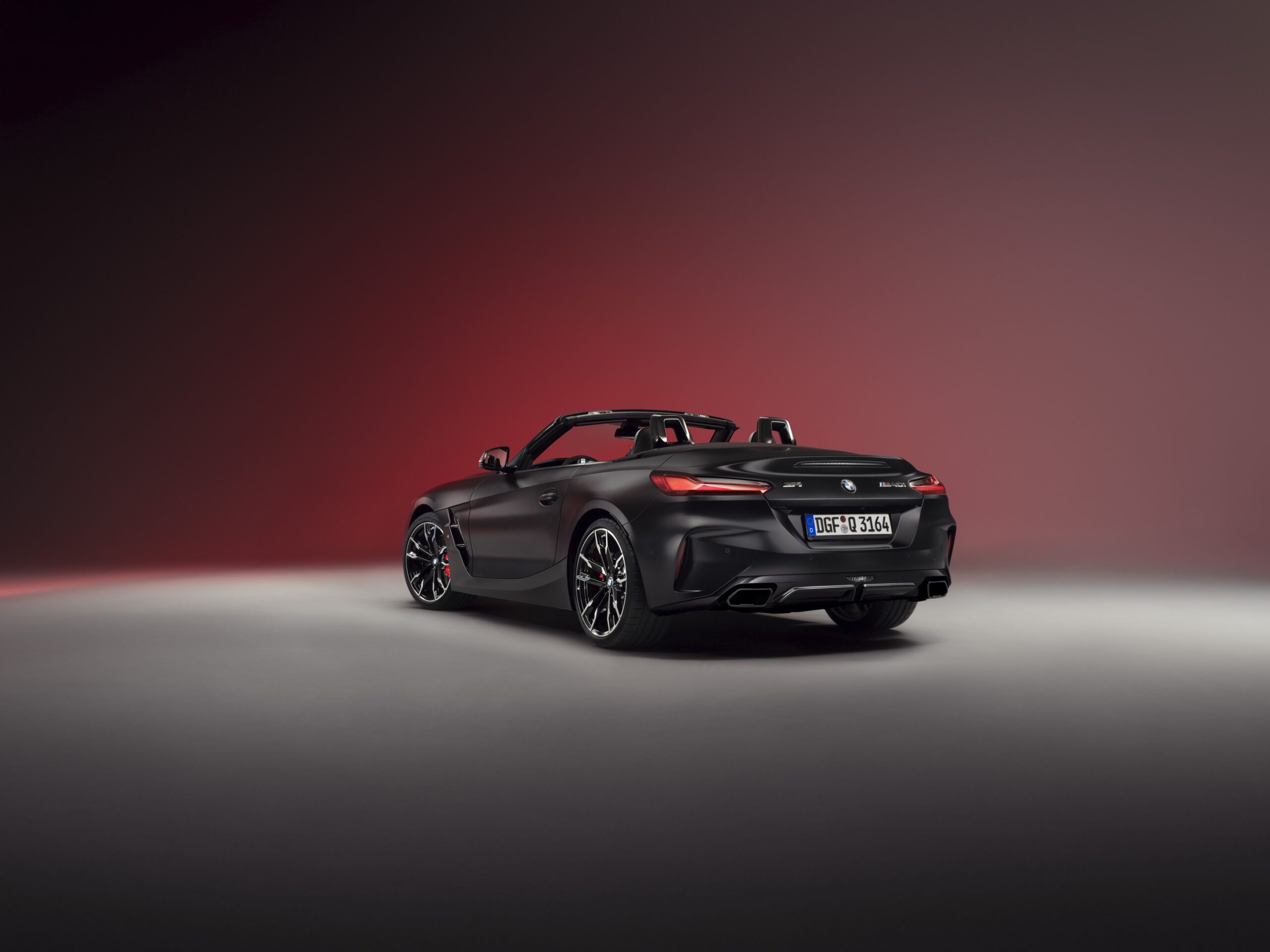 Parte trasera del BMW Z4 Final Edition con doble salida de escape