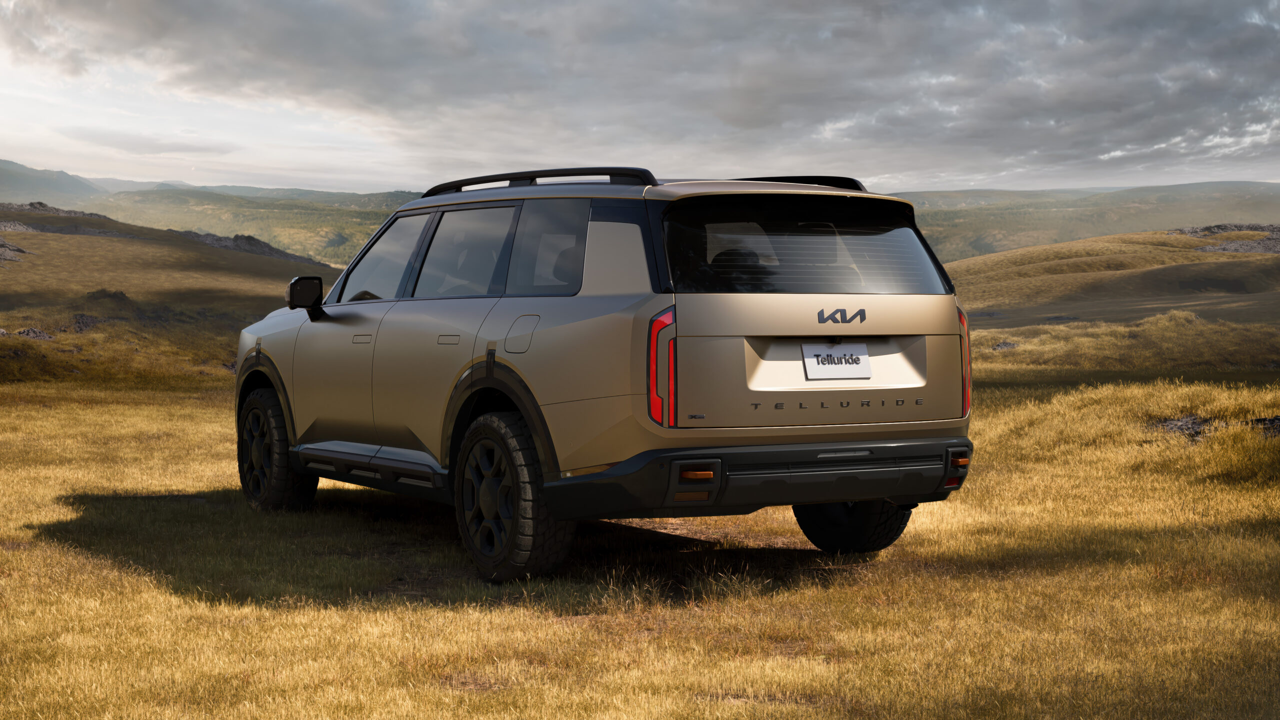 Kia Telluride 2027: más grande, más robusta y con interior de “santuario tecnológico” Telluride X-Pro con look oscurecido y rieles elevados