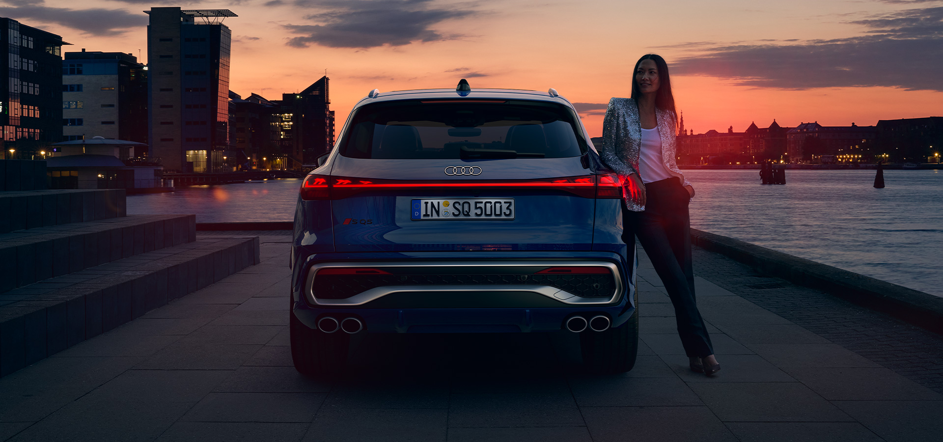 Zona trasera Audi SQ5