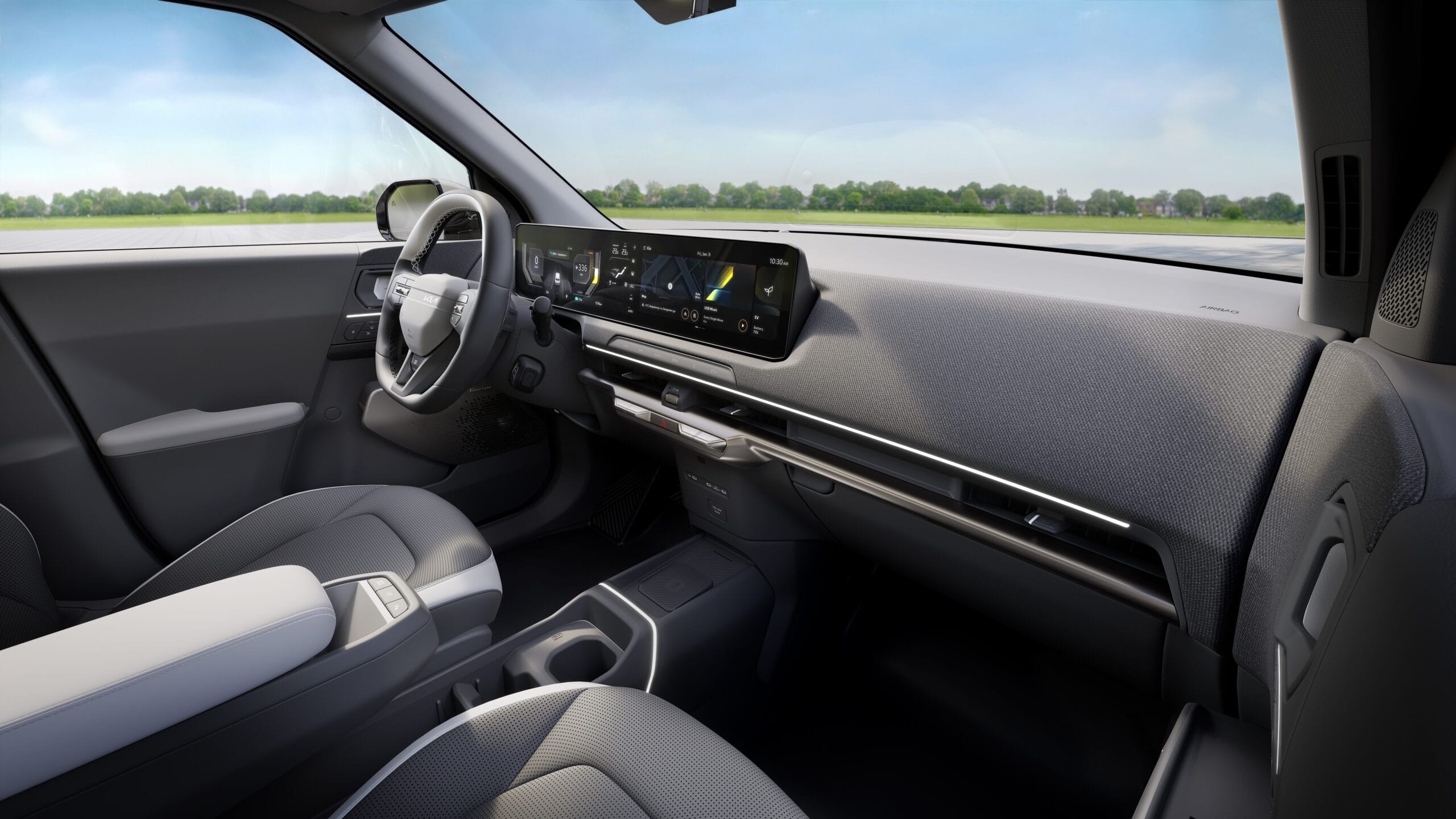 Otro punto de vista interior Kia EV2