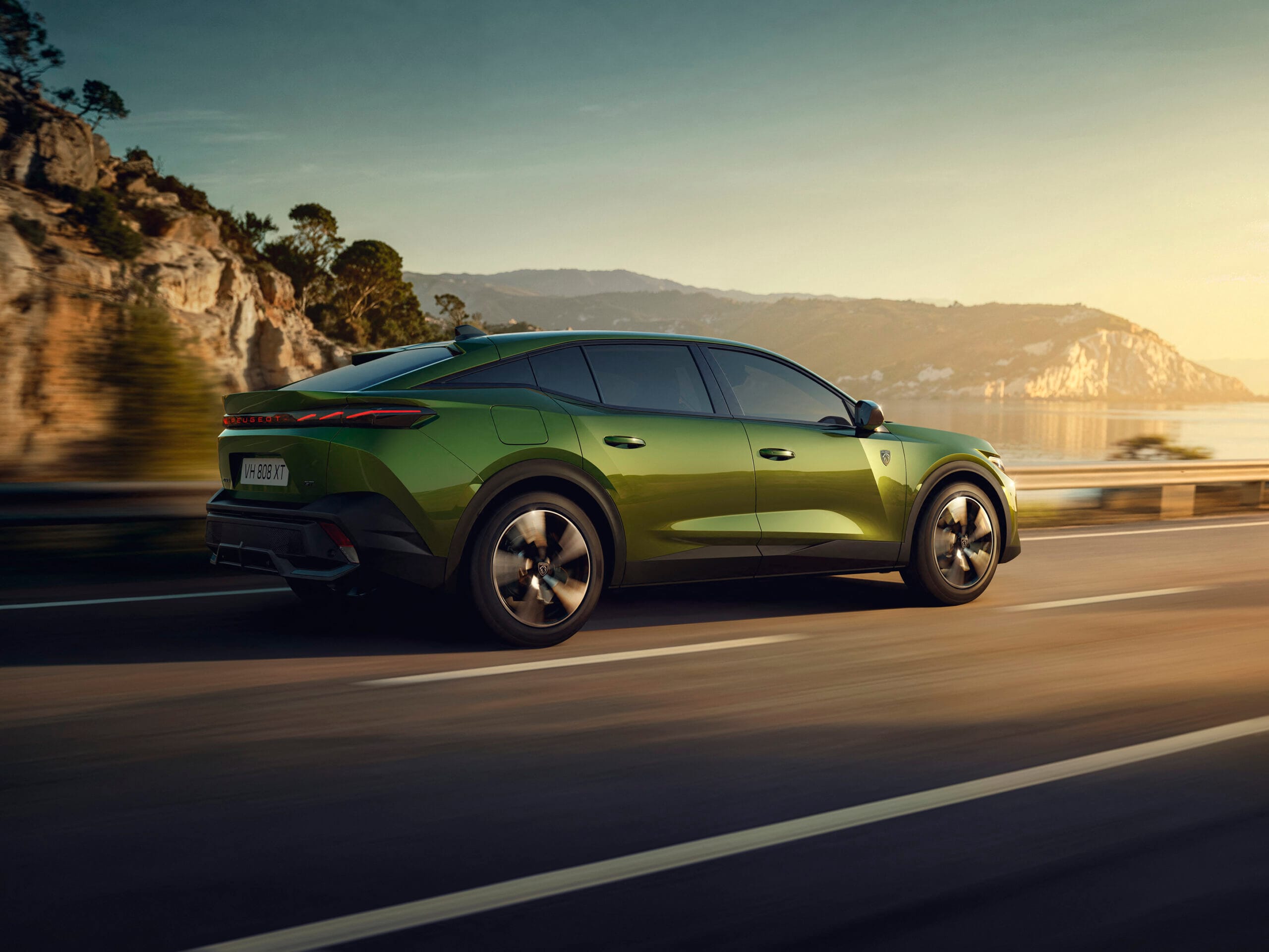 Zona trasera Peugeot 408