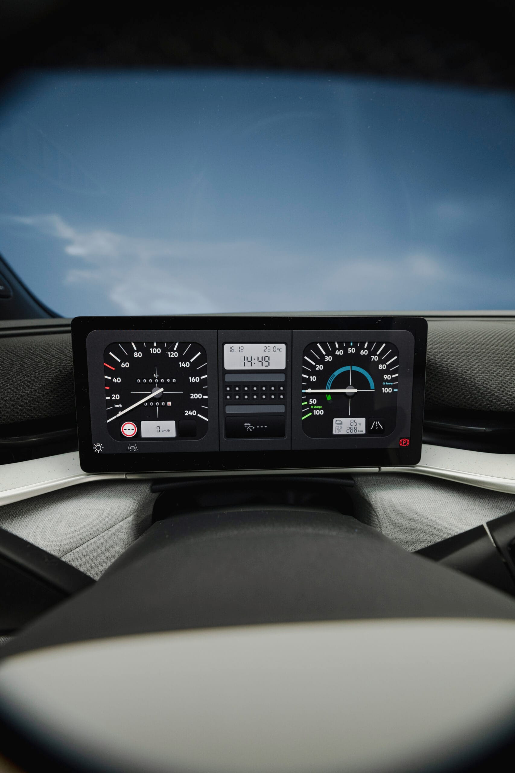 Cuadro de instrumentos digital del Volkswagen ID. Polo con pantalla de alta resolución