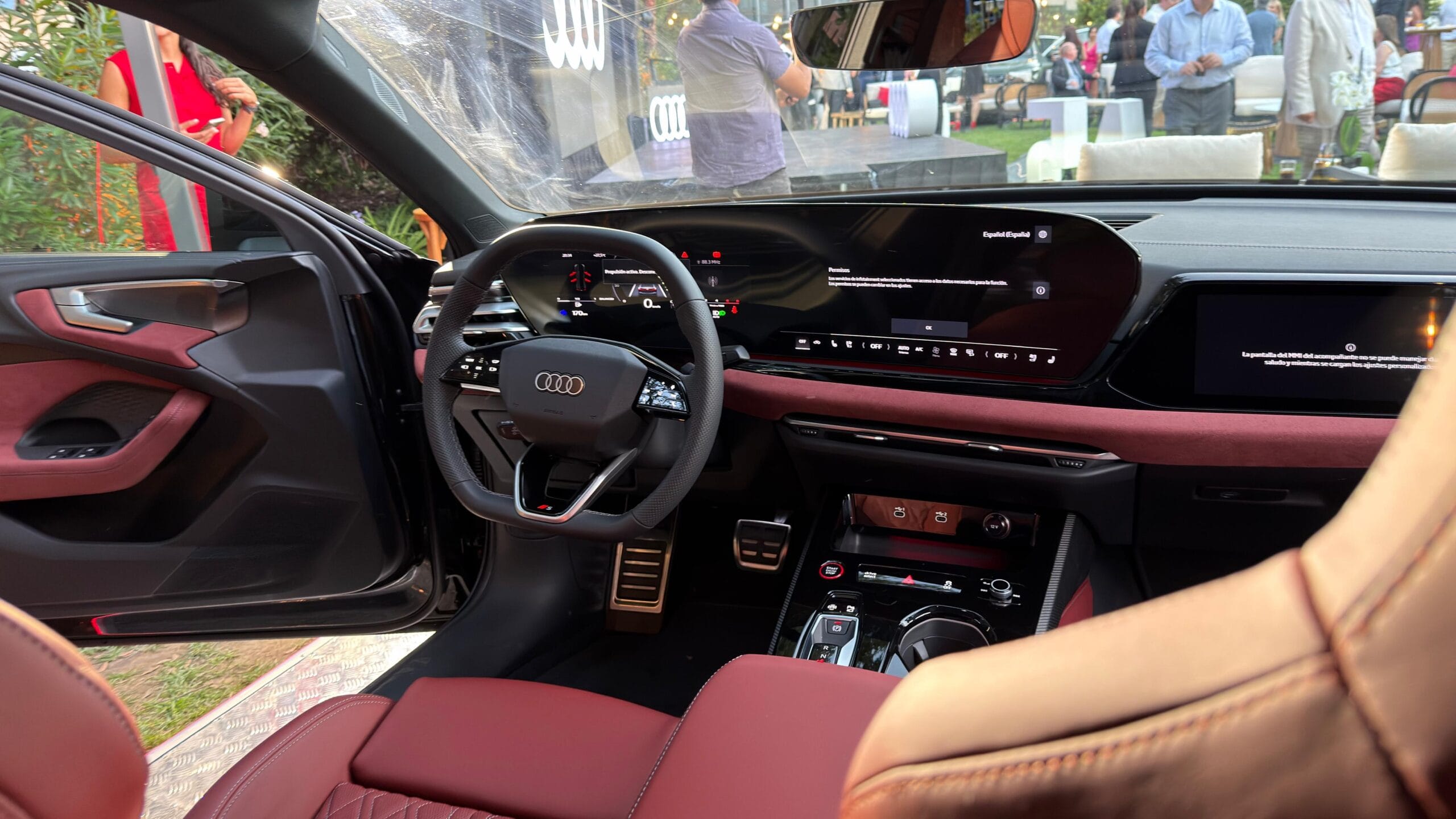 Interior Audi A5 zona delantera