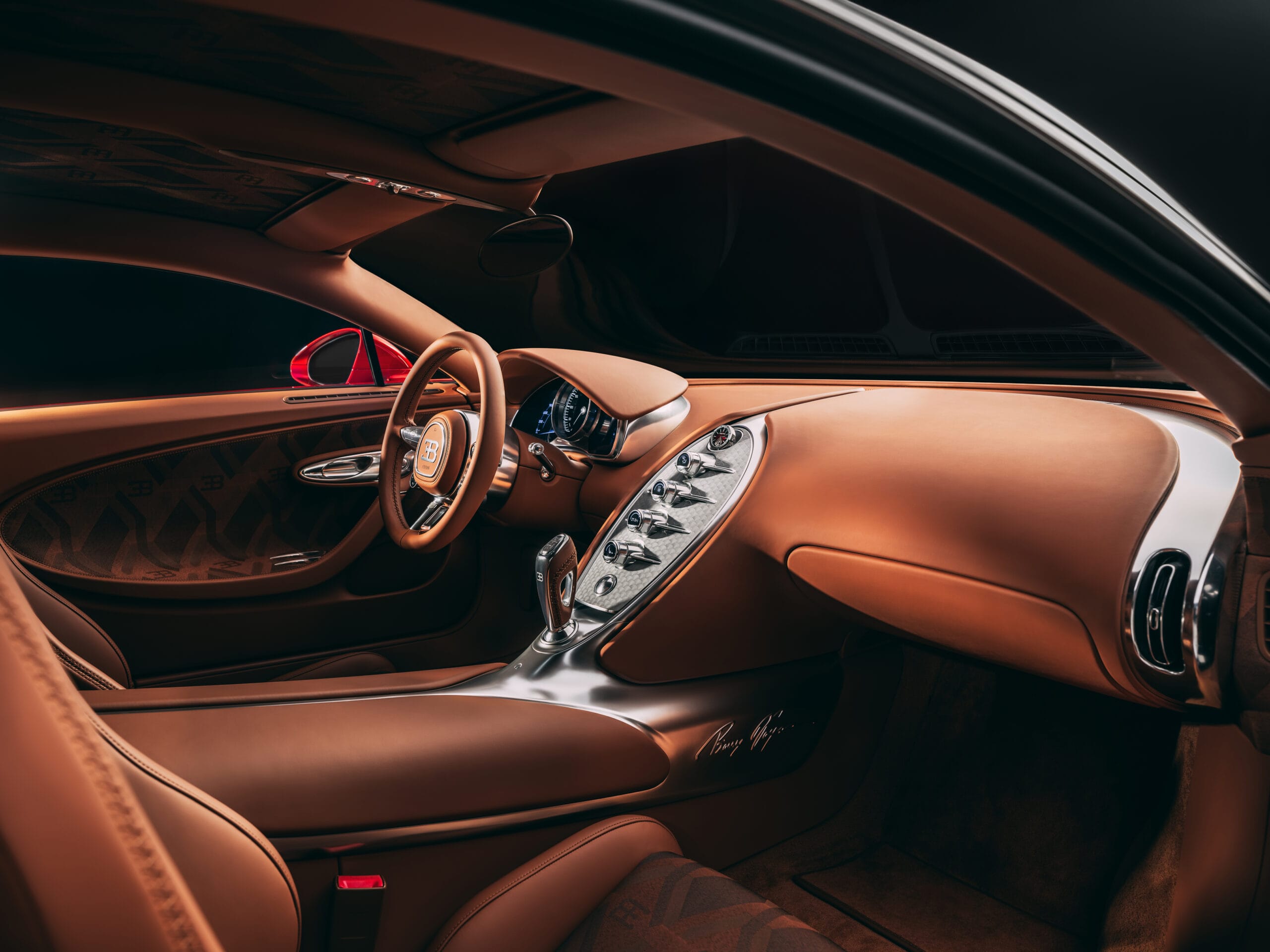 Interior completo del Bugatti F.K.P. Hommage