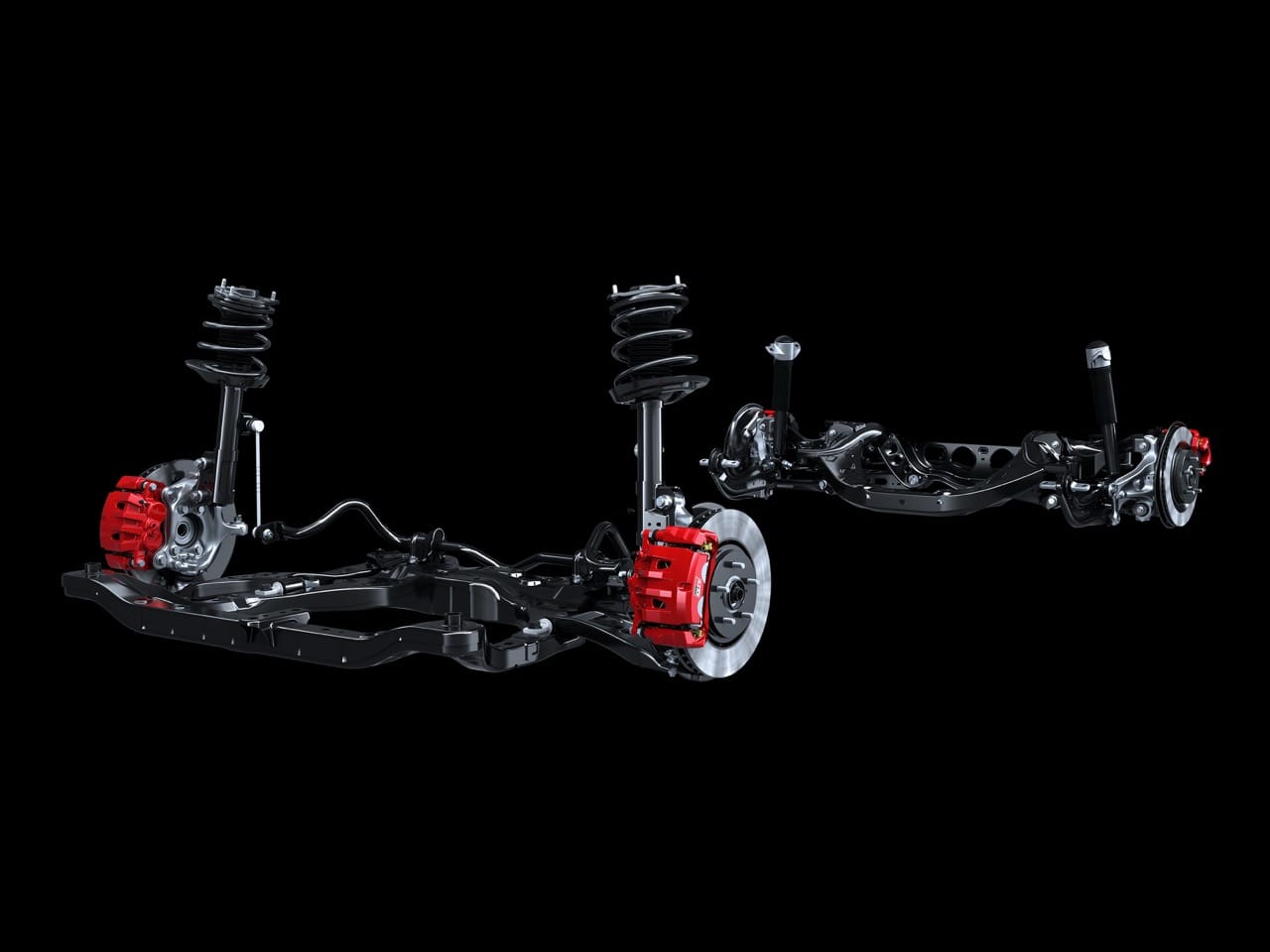 Sistema de frenos y ruedas del Toyota RAV4 PHEV 2026