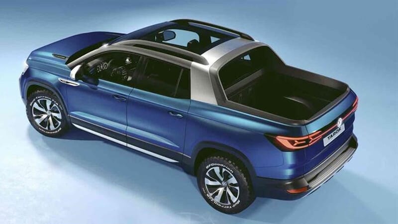 Diseño esperado Volkswagen Tukan pick-up