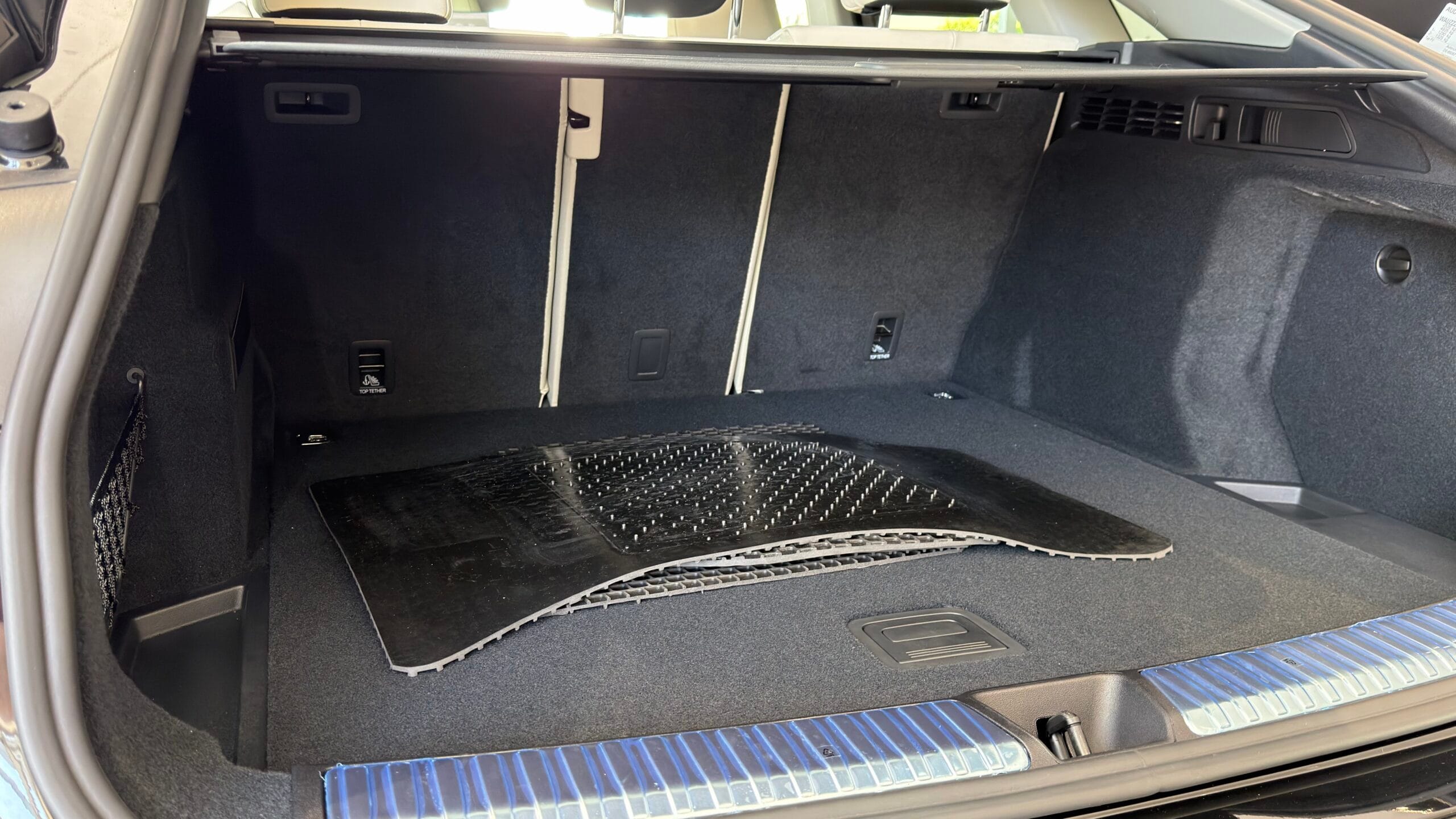 Maletero del Audi Q5 2026 con 520 litros de capacidad