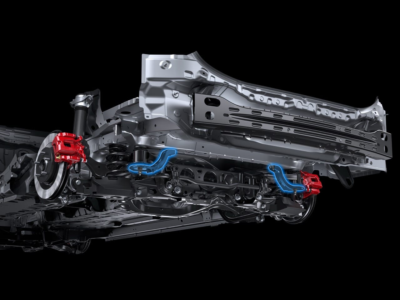 Soporte de suspensión del Toyota RAV4 GR SPORT PHEV 2026