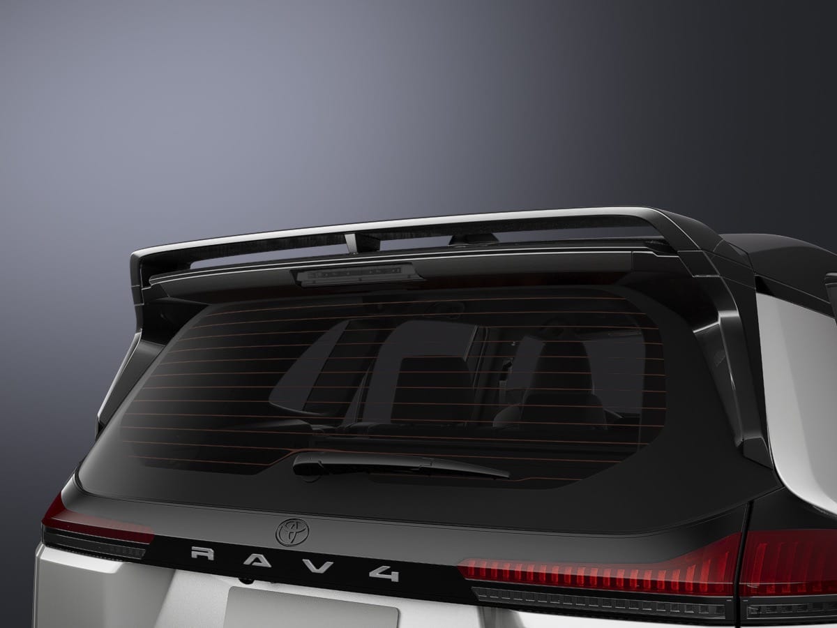 Spoiler trasero del Toyota RAV4 GR SPORT PHEV 2026