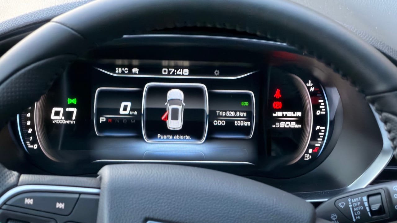 Cuadro de instrumentos Jetour X70