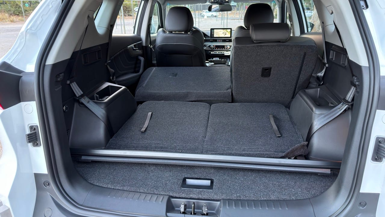 Maletero Jetour X70 con tercera fila plegada