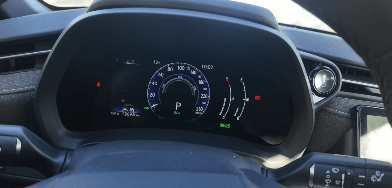 Lexus LBX 2026 - Cuadro de instrumentos digital