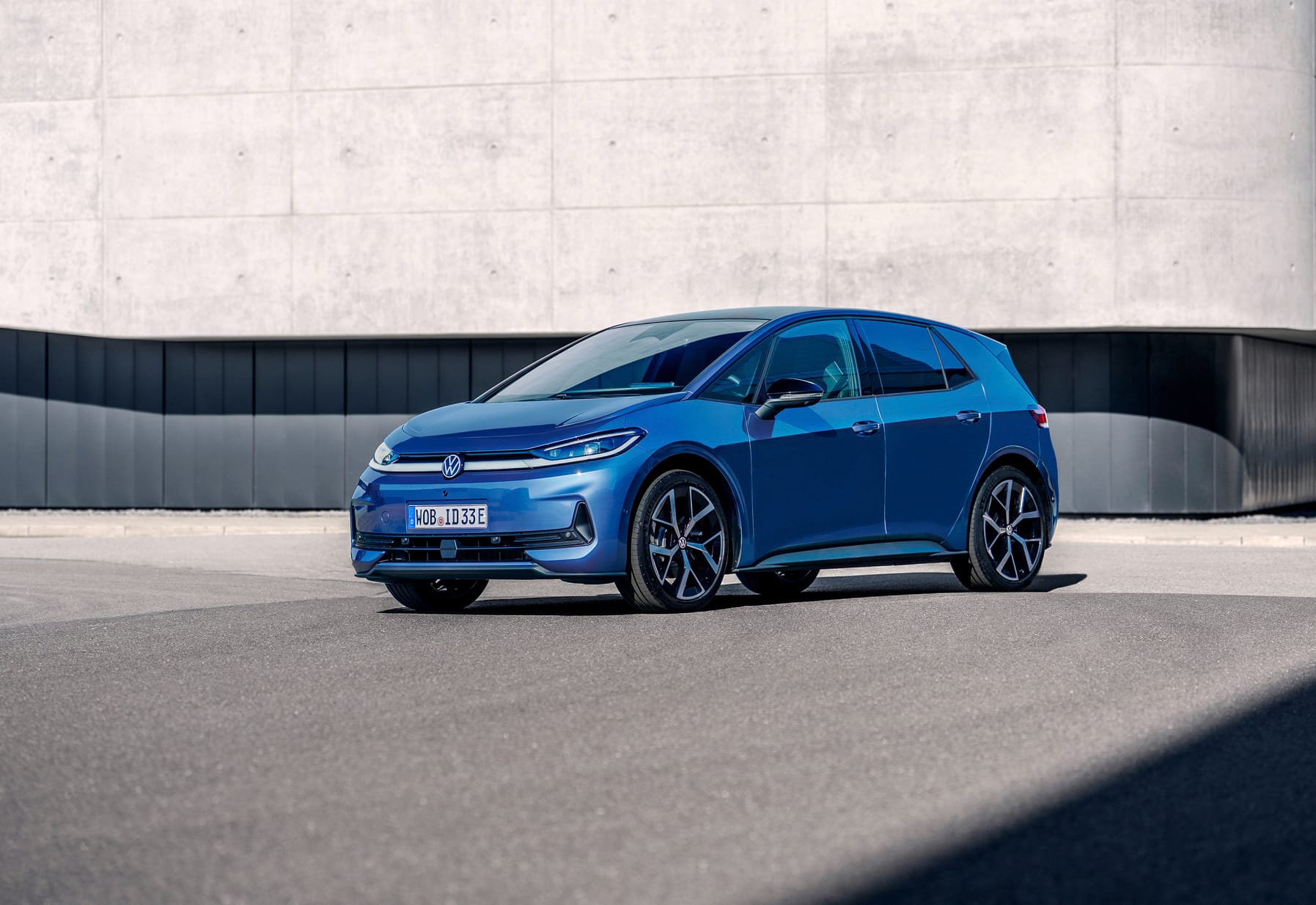 Frontal Volkswagen ID.3 Neo diseño Pure Positive