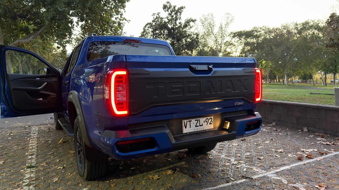 Zona trasera exterior Maxus T60 MAX