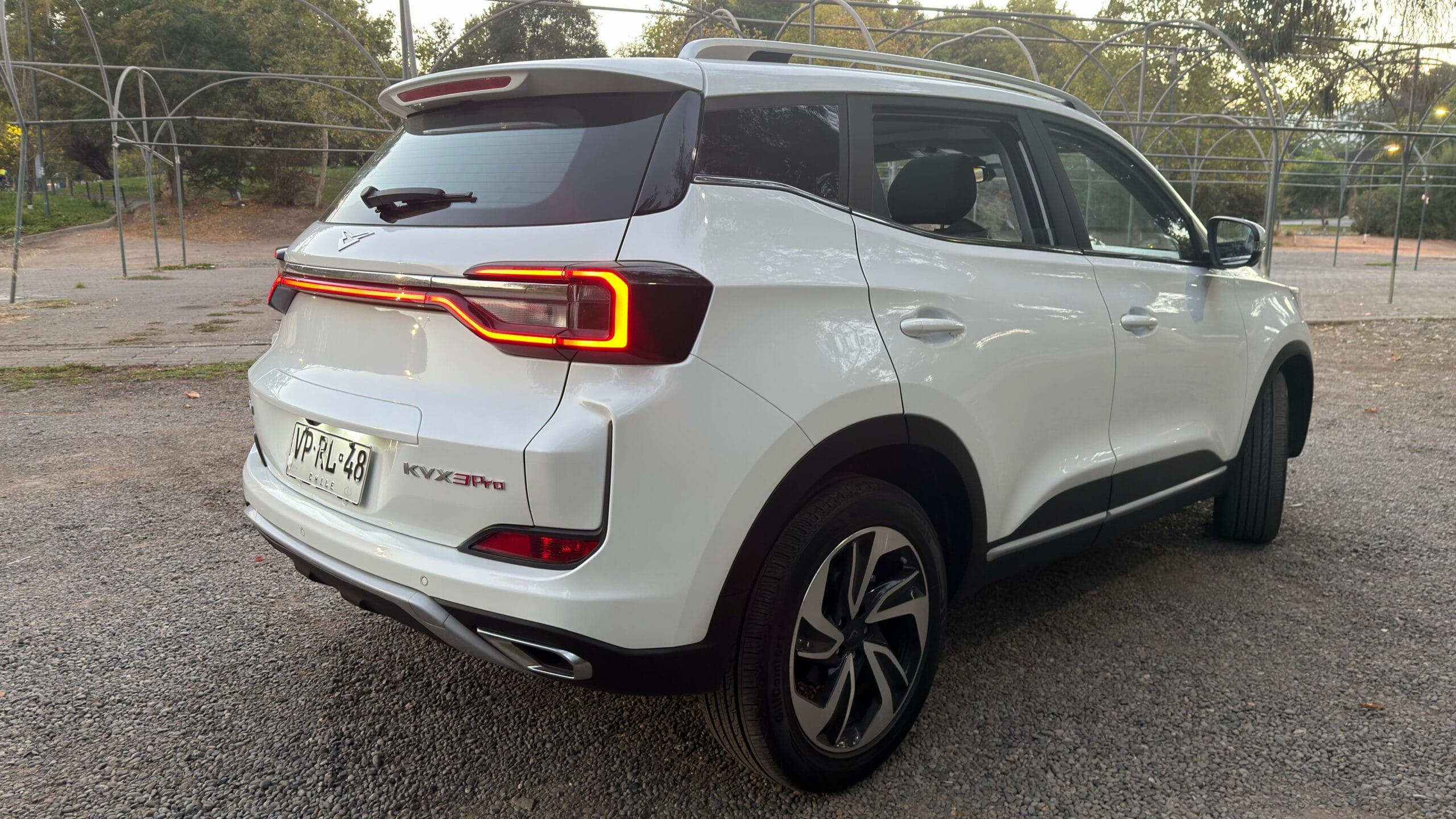 Zona trasera exterior Kaiyi KYX3 PRO