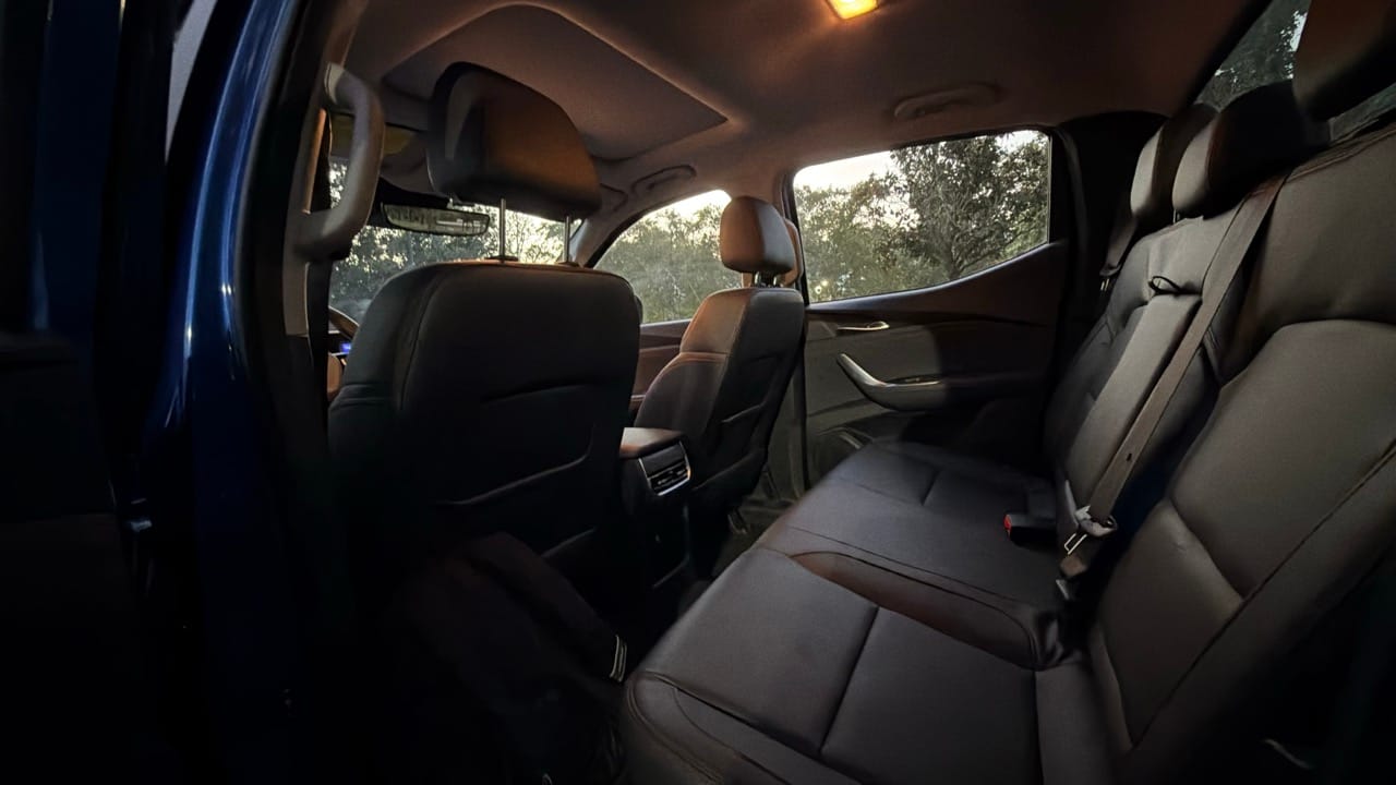 Zona trasera interior Maxus T60 MAX