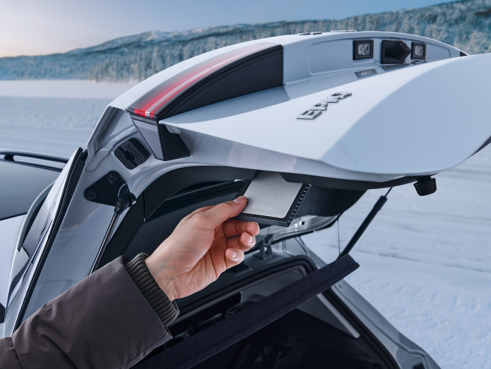 Skoda Epiq, el nuevo SUV electrico de entrada de la marca checa. Škoda Epiq 2026 – Simply Clever accesorios