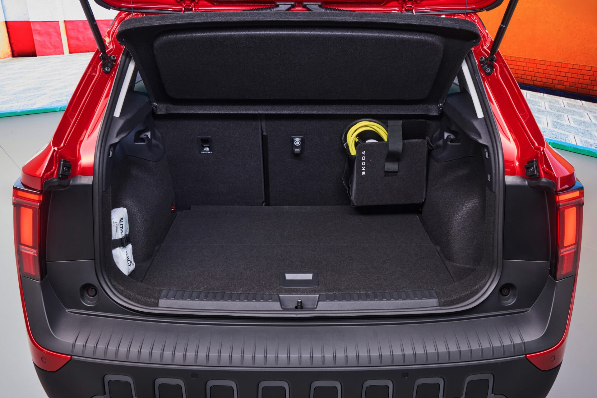 Skoda Epiq, el nuevo SUV electrico de entrada de la marca checa. Škoda Epiq 2026 – maletero detalle