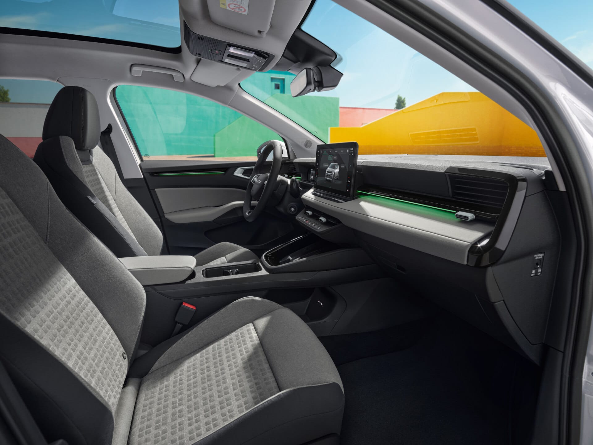Skoda Epiq, el nuevo SUV electrico de entrada de la marca checa. Škoda Epiq 2026 – zona delantera detalle