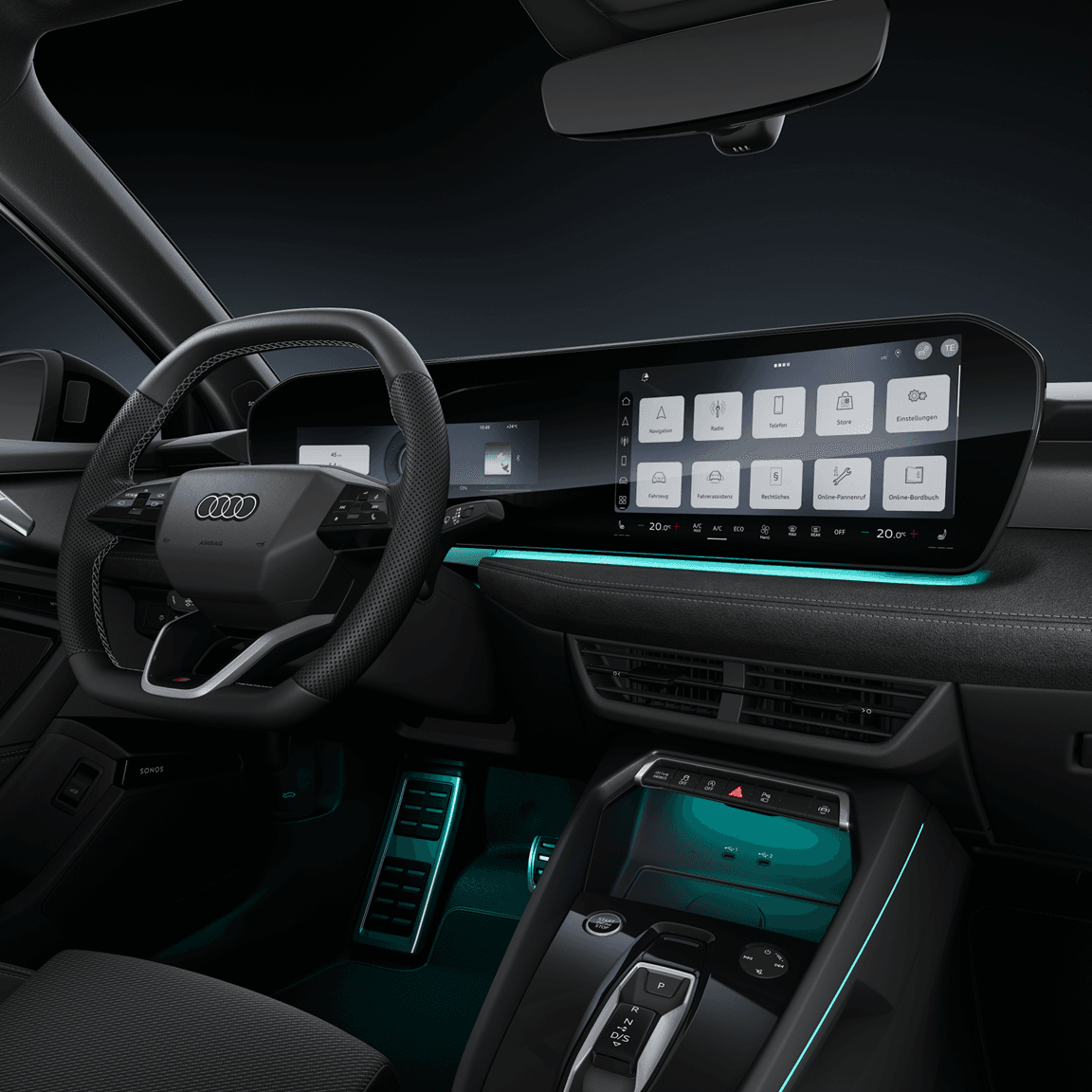 MMI Panorámico Audi A3 2026 Sistema de infoentretenimiento MMI panorámico Audi A3 2026